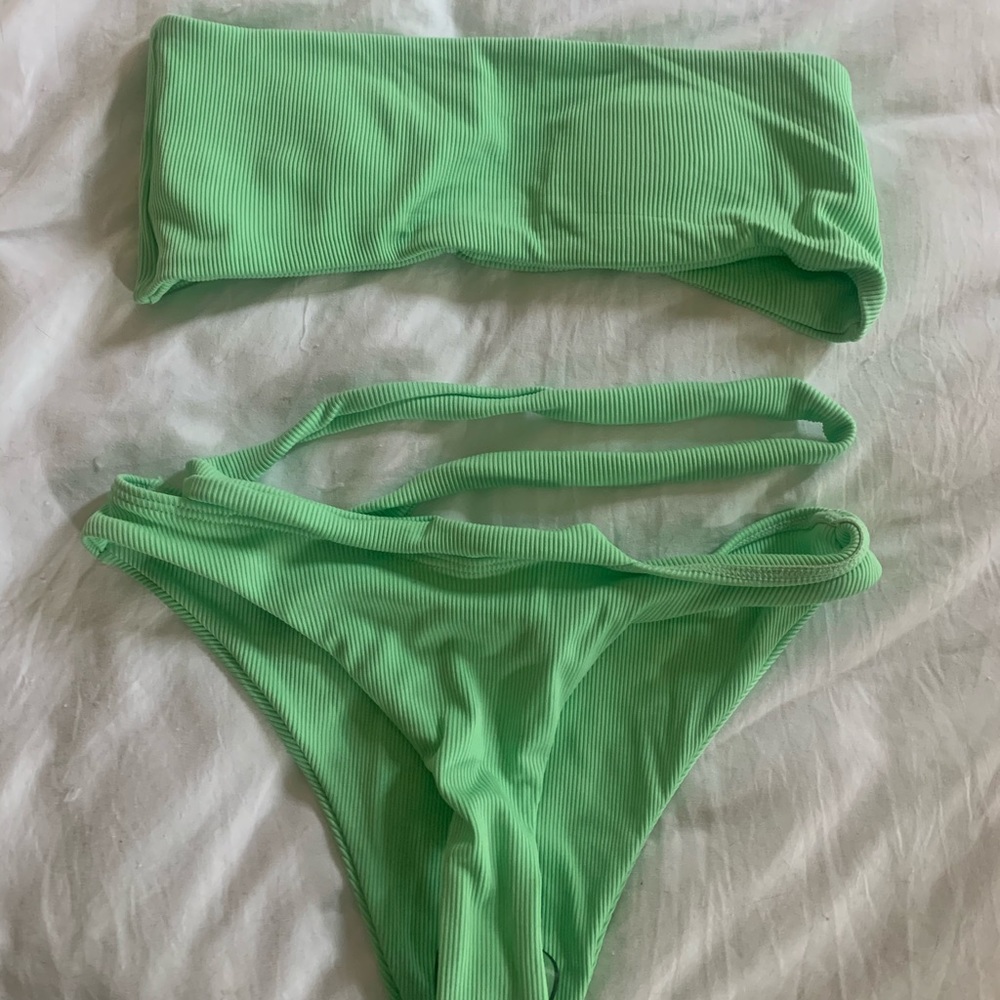 Green bikini